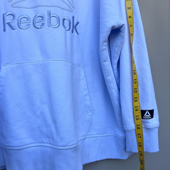 Reebok Hoodie XXL Oversized Streetwear Casual Pullover NWOT Gorpcore Skater Y2K - Picture 13 of 13